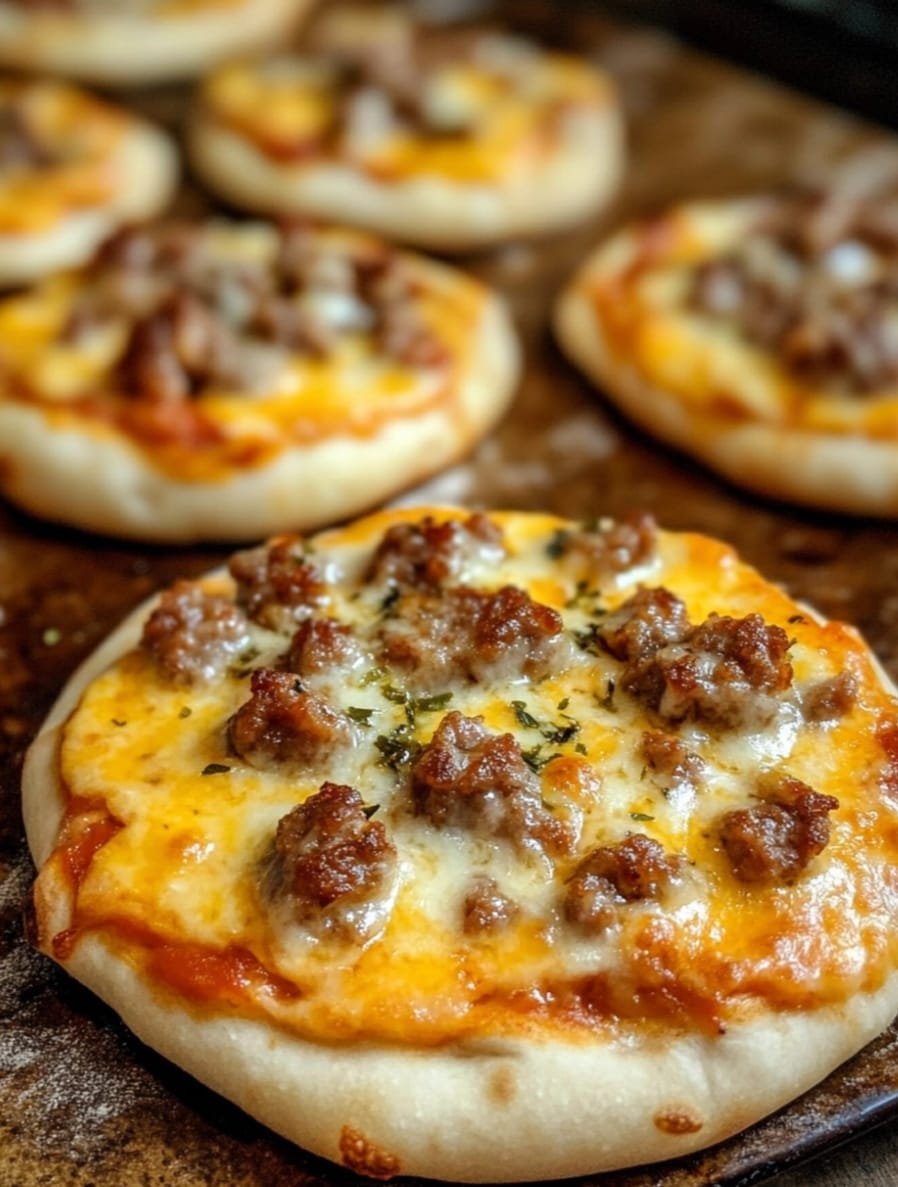 English Muffin Breakfast Pizza