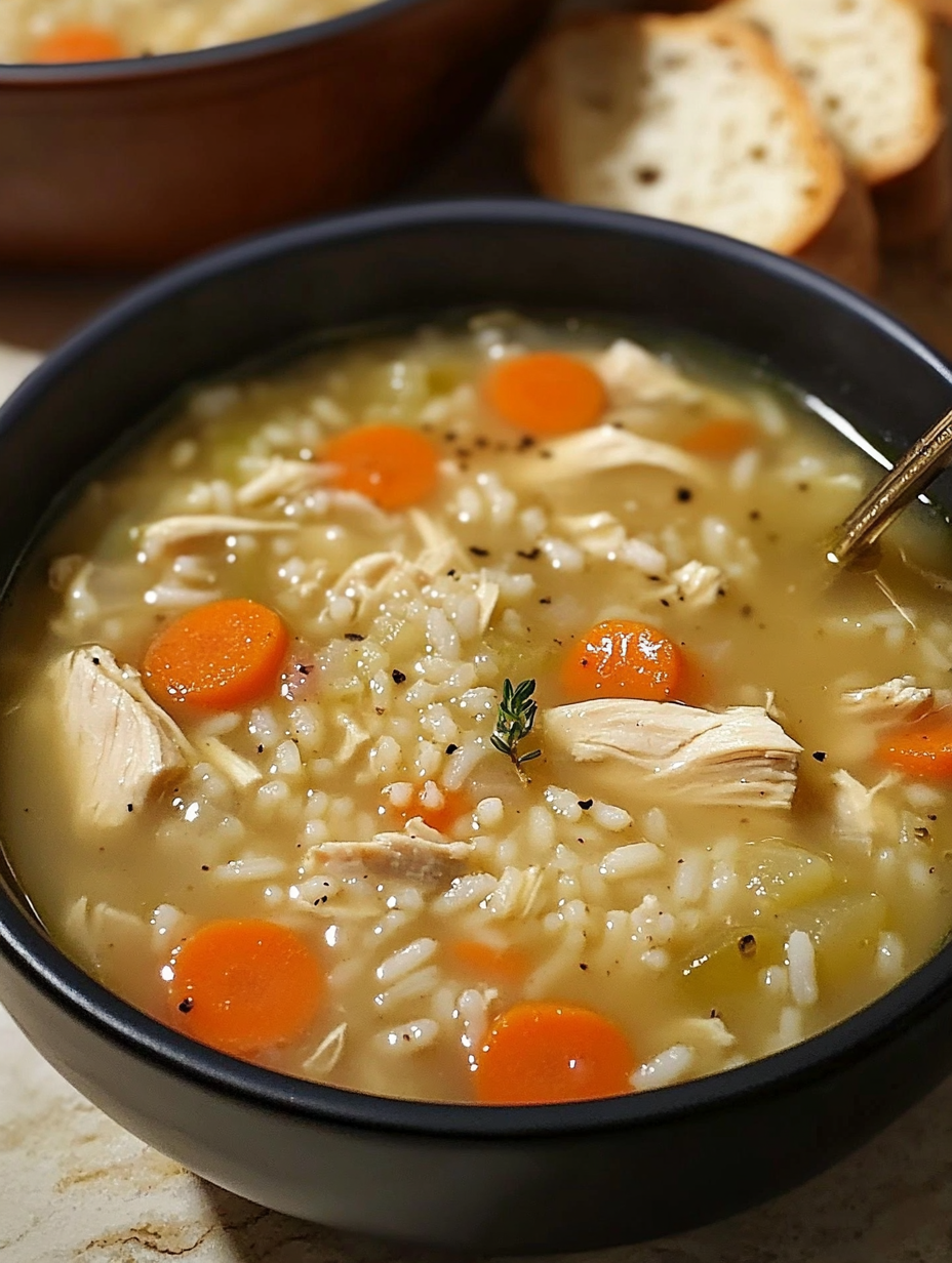Cozy Chicken and Rice Soup
