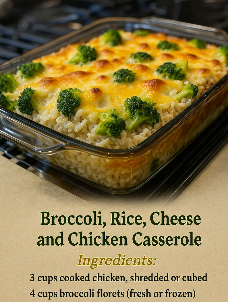 Creamy Broccoli Chicken Casserole: A Cheesy Rice Delight