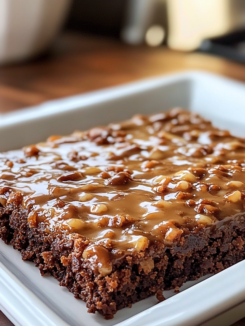 German Chocolate Sheet Cake