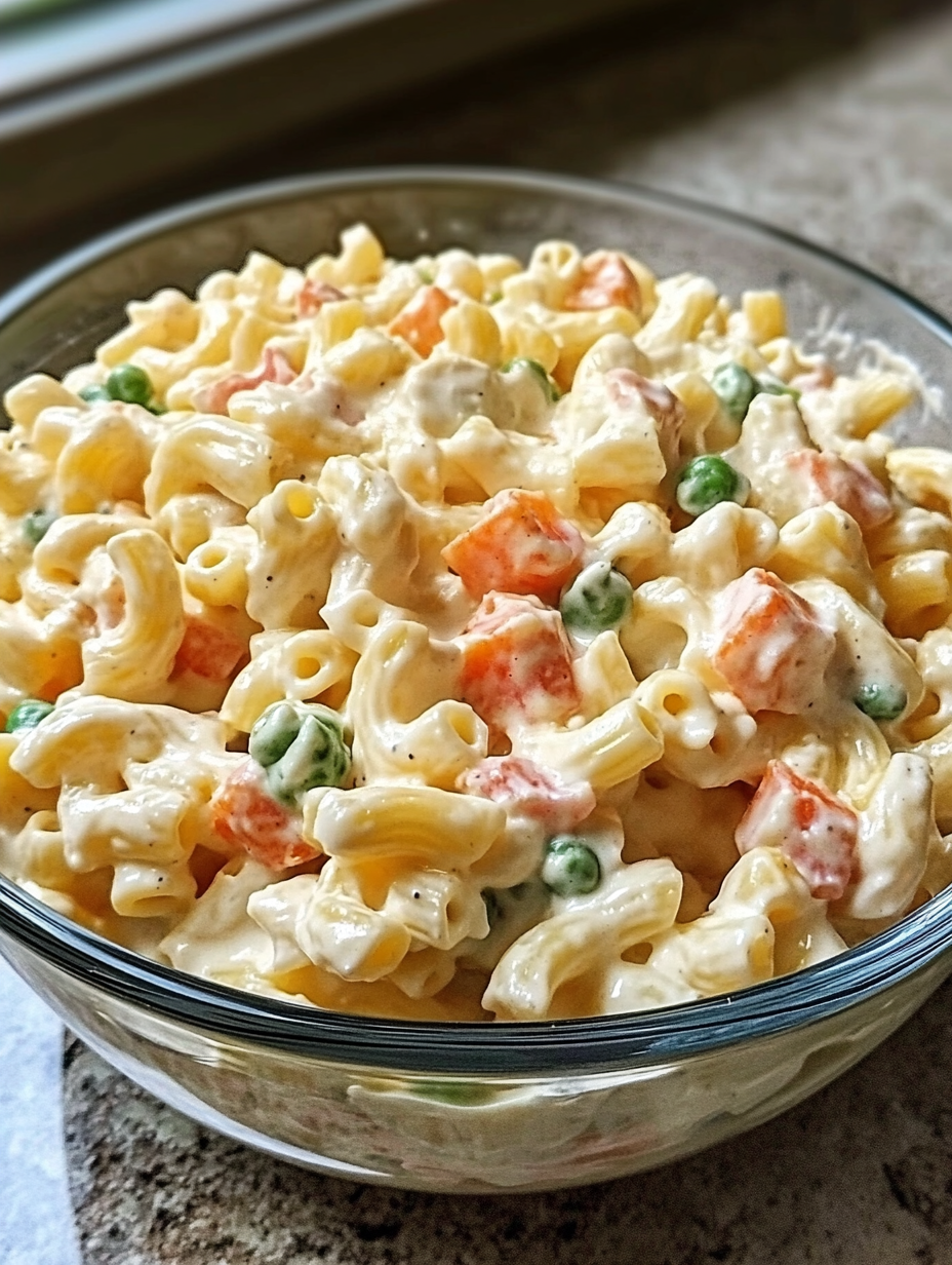 Sweet Amish Macaroni Salad