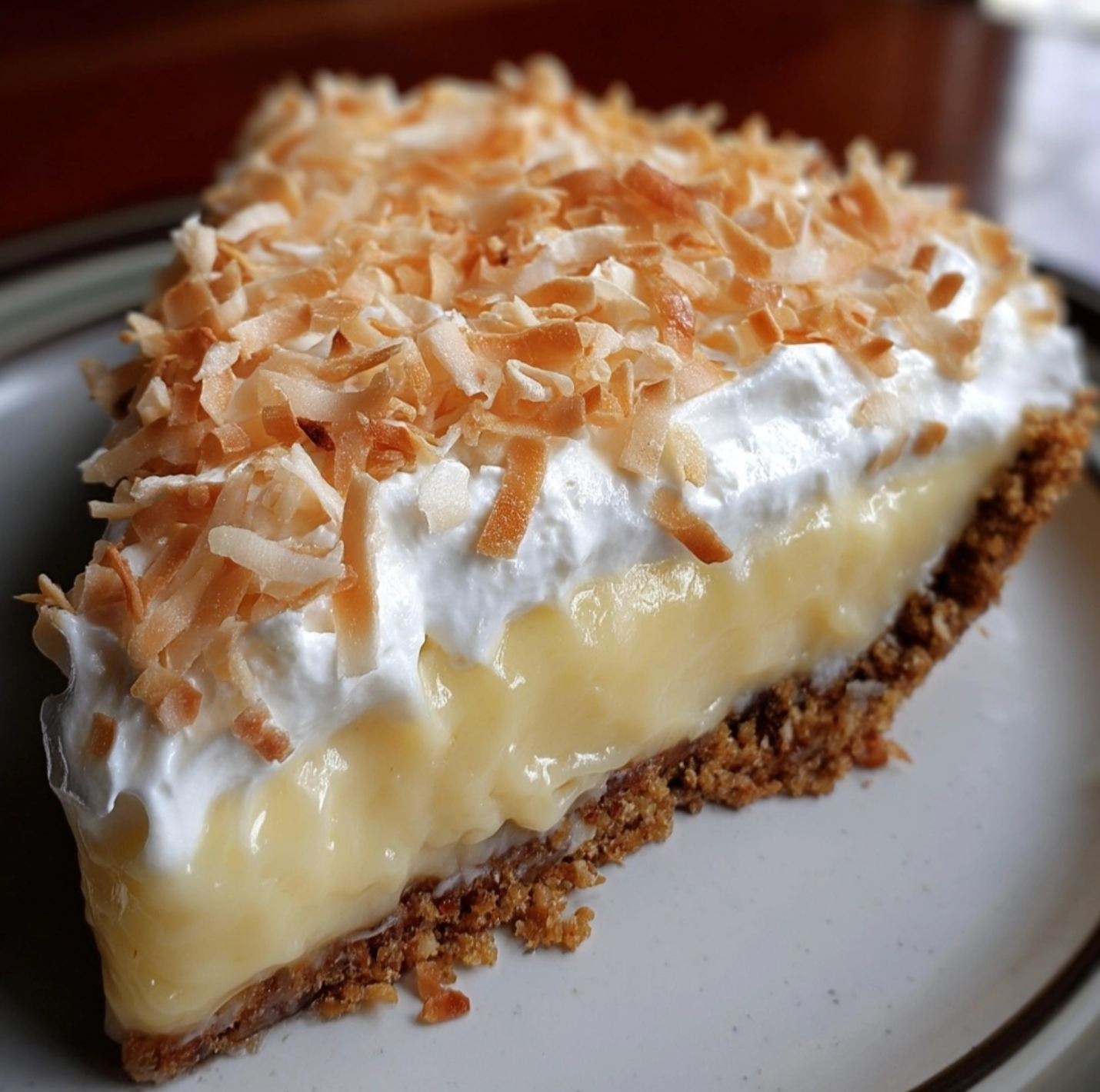 Lemon Coconut Cream Pie