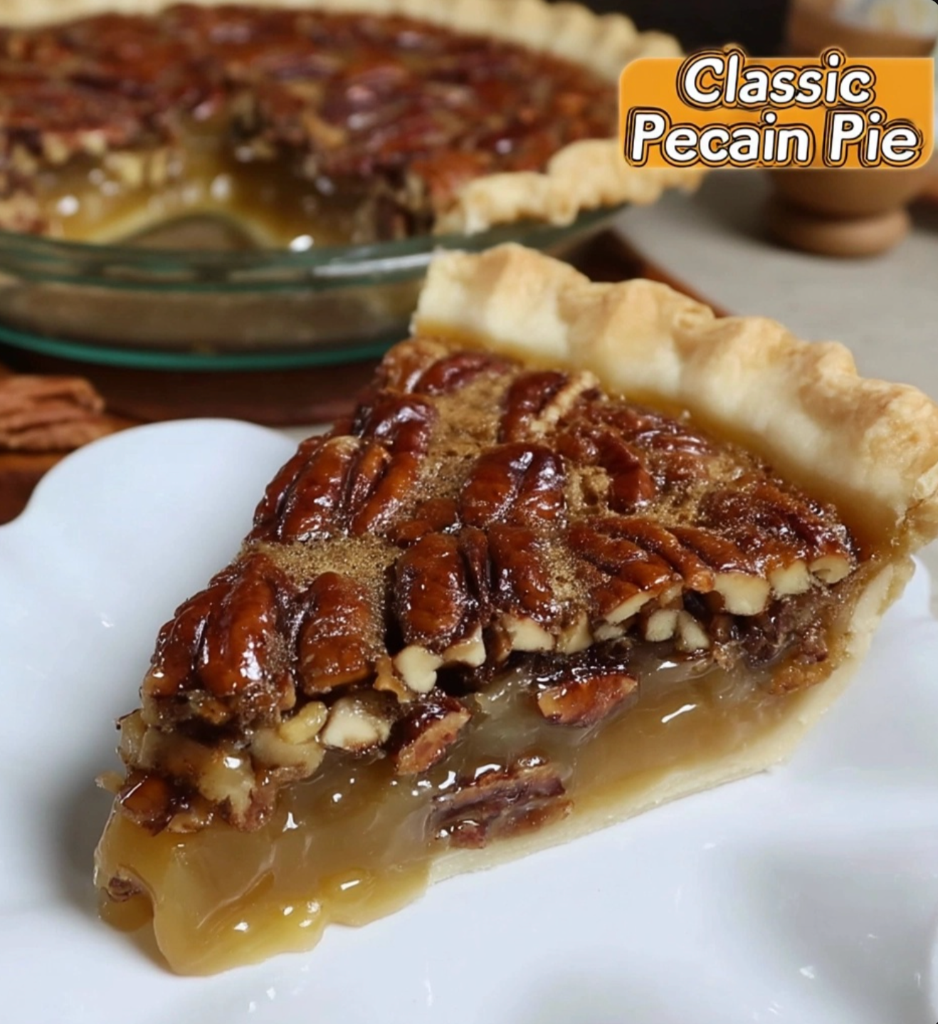 Saucy Pecan Pie Delight