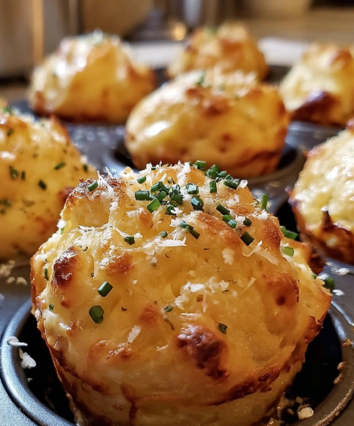 Crispy Cheddar-Stuffed Potato Puffs