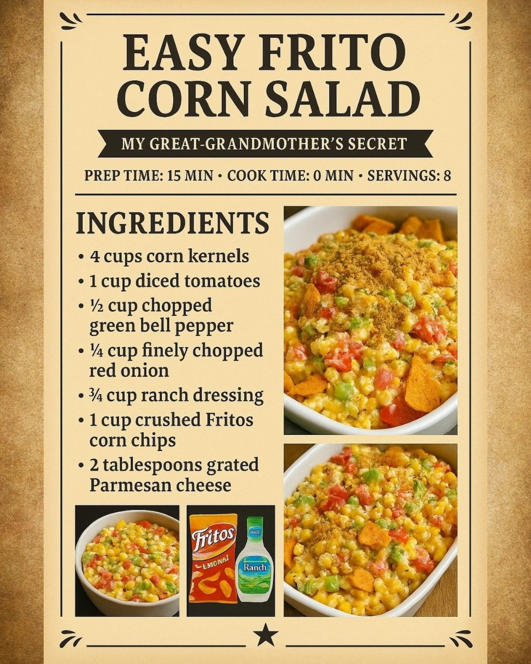 Easy Frito Corn Salad