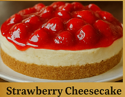 Decadent Strawberry Cheesecake Recipe: A Creamy Delight with Fresh Berries