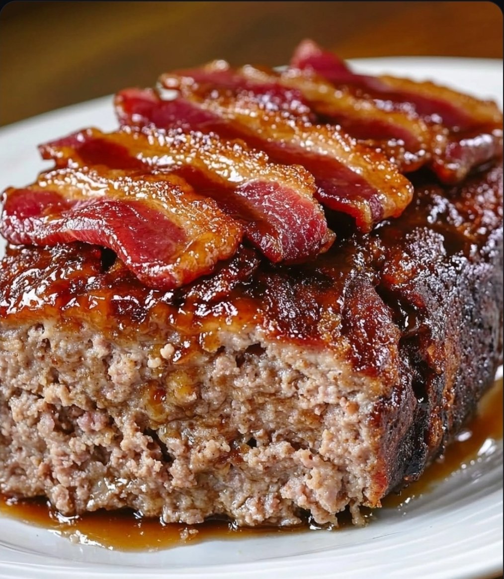 GRANDMA'S CRISPY MAPLE BACON MEATLOAF