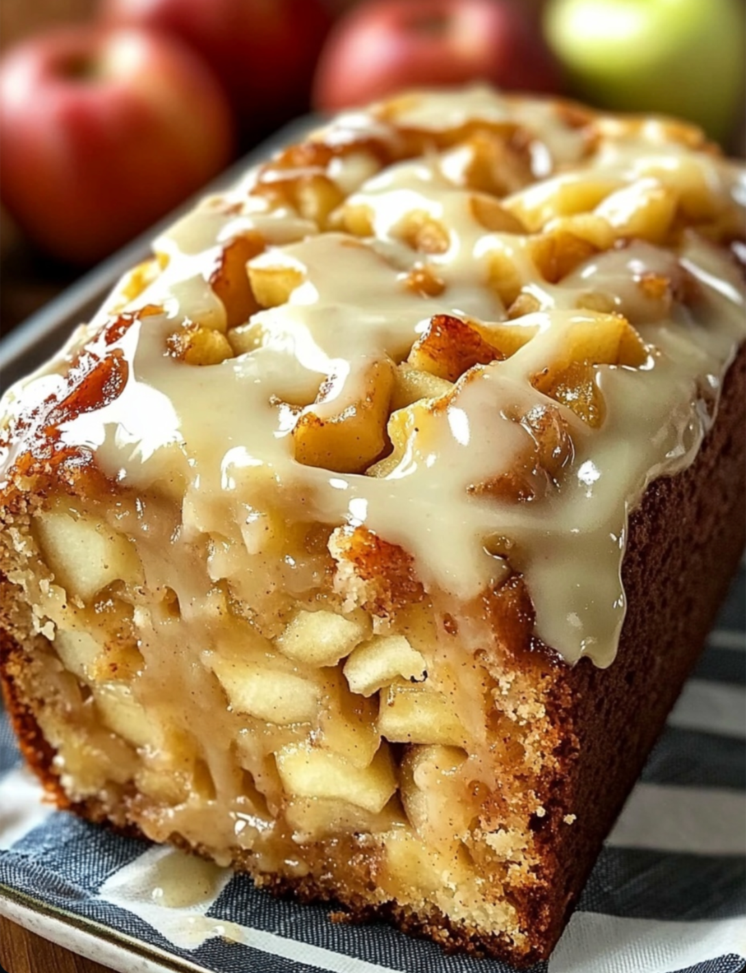 Country Apple Fritter Bread – Sweet, Moist, and Loaded with Fall Flavor