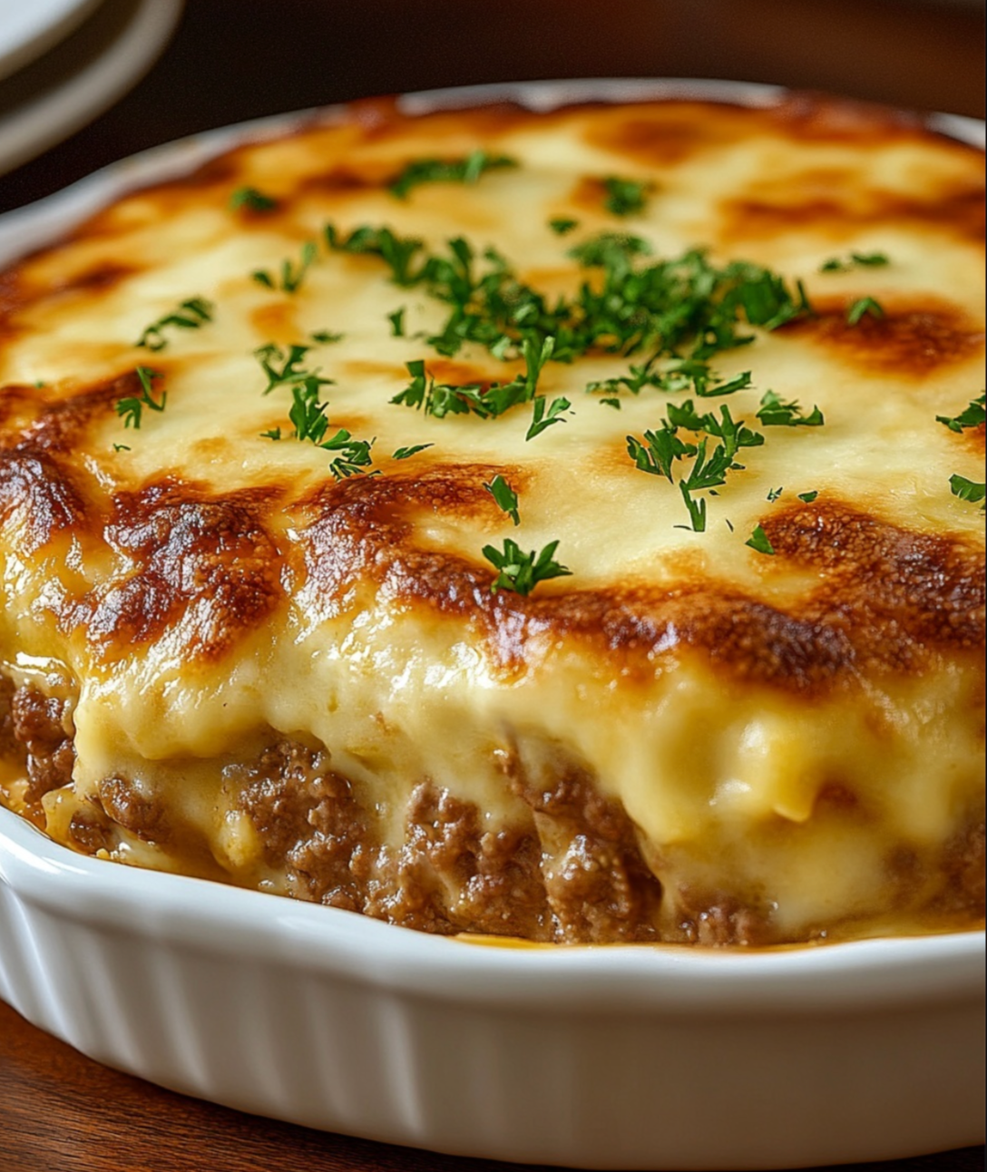 Loaded Potato Meatloaf — Classic Comfort with a Cheesy Twist!