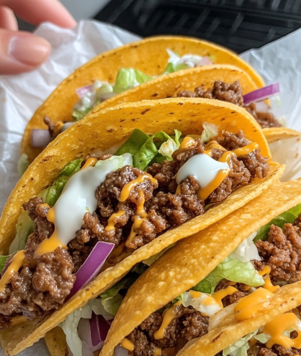 Smash Burger Tacos