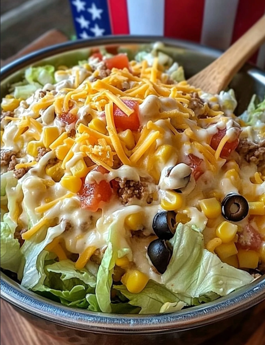 Delicious Dorito Taco Salad