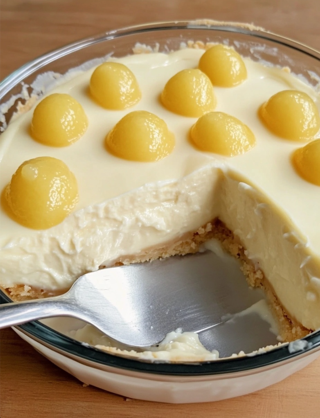 Cream Cheese Lemonade Pie (no-bake)