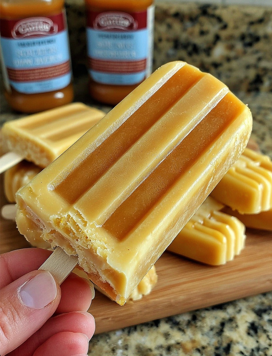 Root Beer Float Popsicles