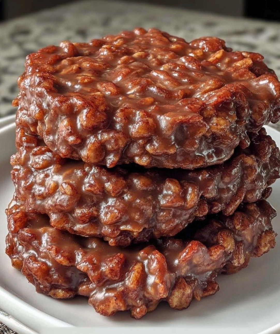 No-Bake Chocolate Oatmeal Cookies