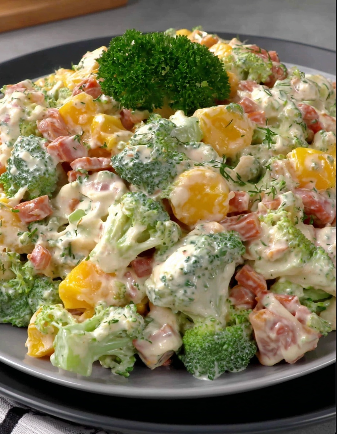 Potato and Broccoli Salad with Yogurt