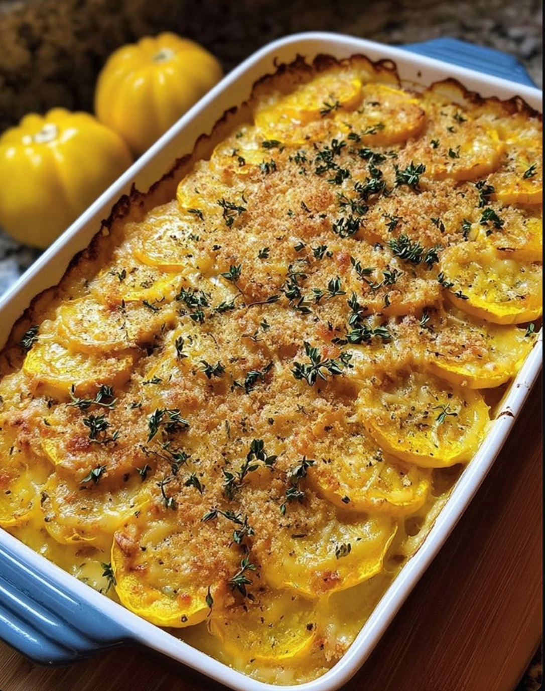Southern squash casserole