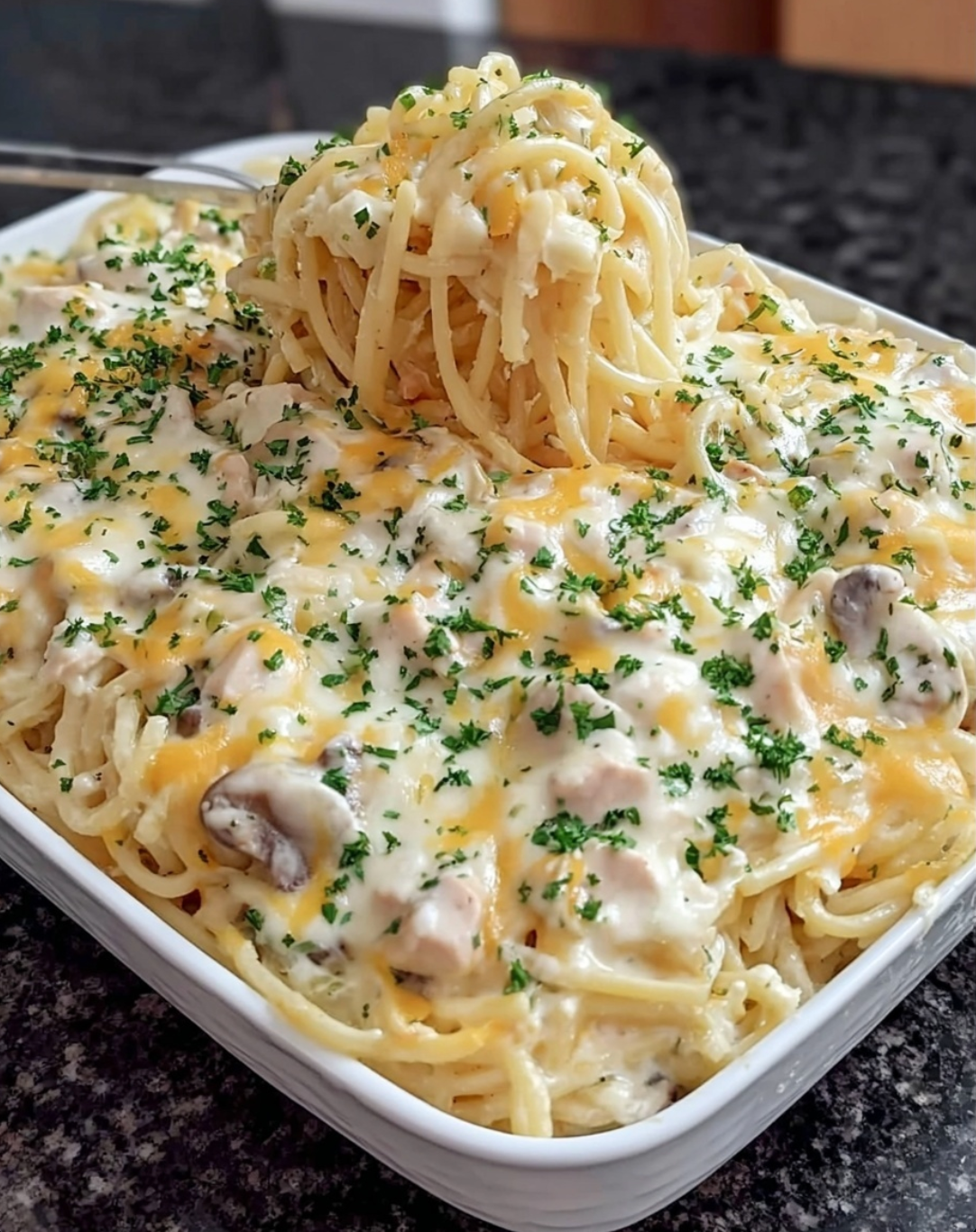 Chicken Spaghetti Casserole