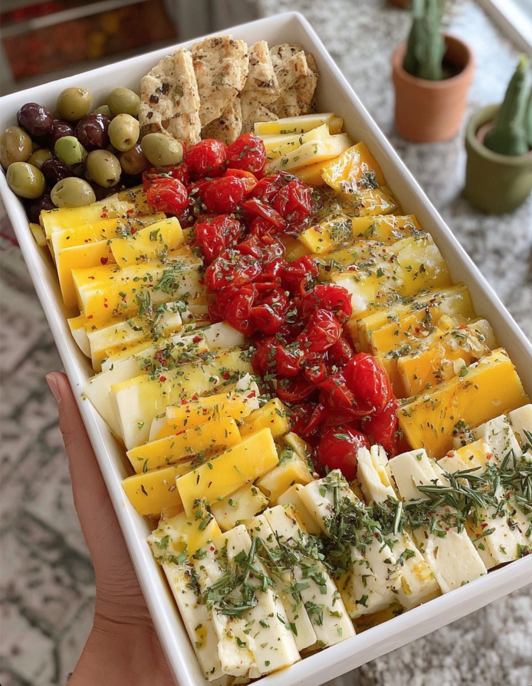Marinated Cheese Plate
