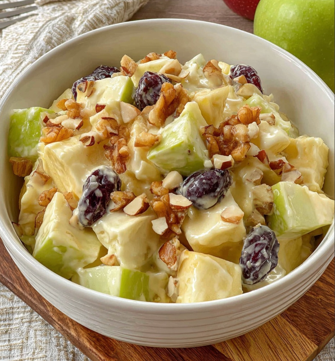 Creamy Crunchy Apple Salad