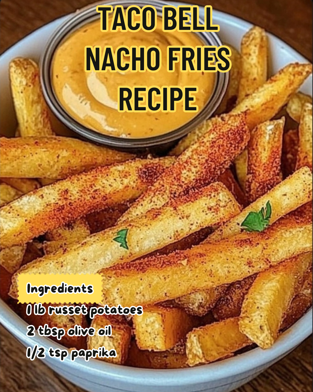 Taco Bell Nacho Fries Recipe