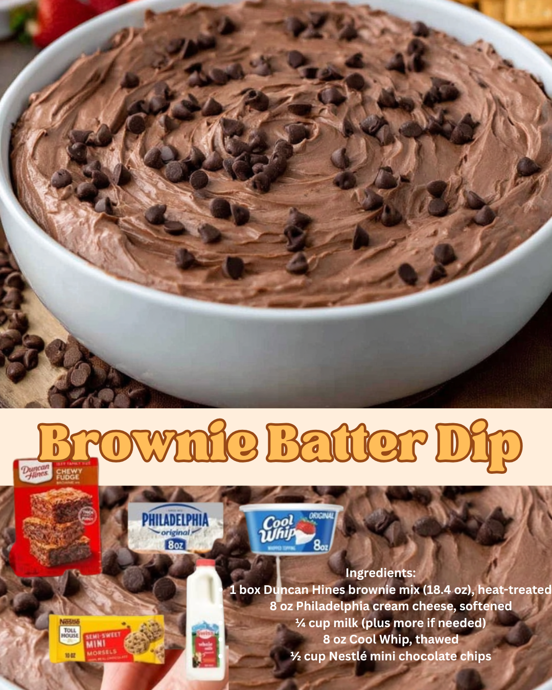 Brownie Batter Dip