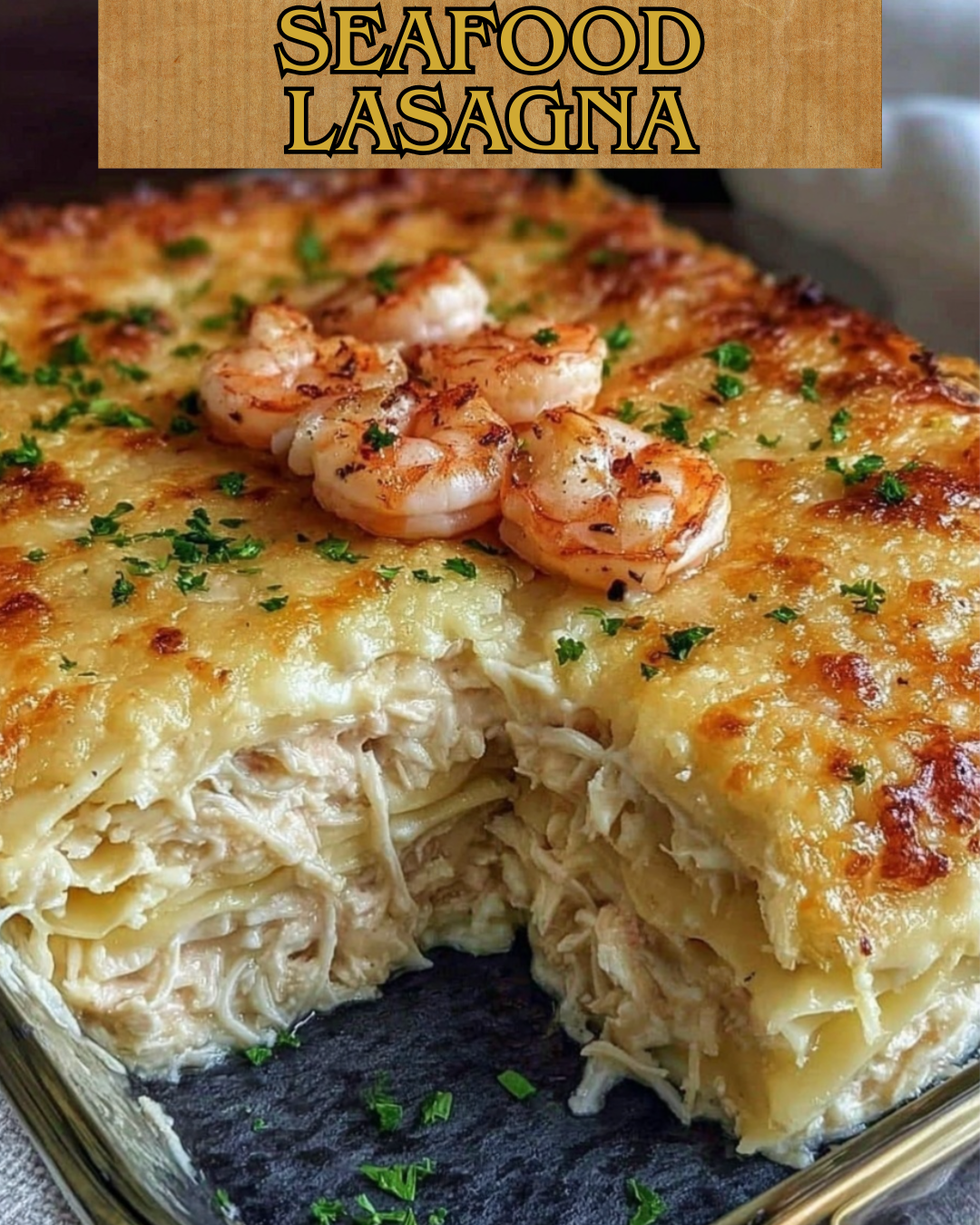 seafood lasagna