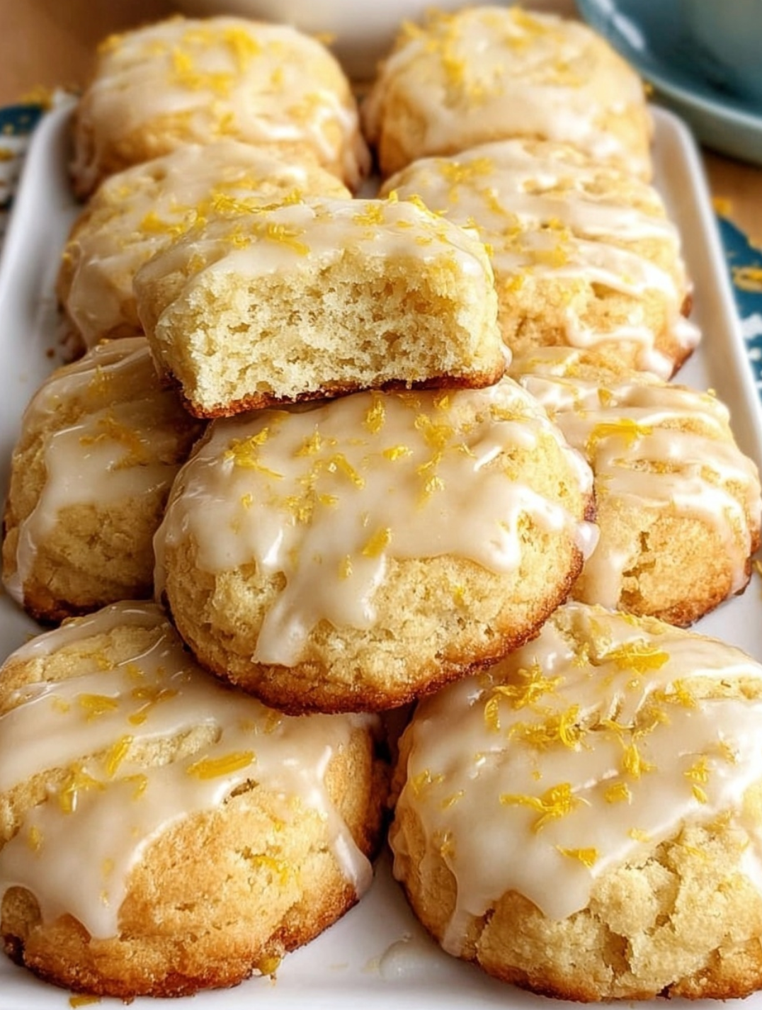 Zesty Lemon Slice-and-Bake Butter Cookies: Easy Prep, Melt-in-Your-Mouth Goodness 🍋🍪