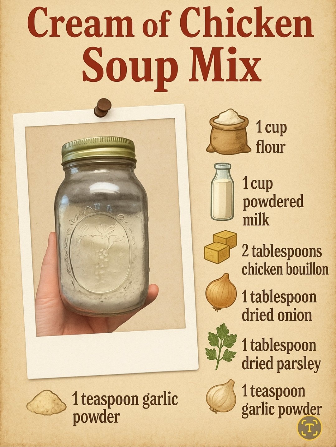 Cream of Chicken Soup Mix