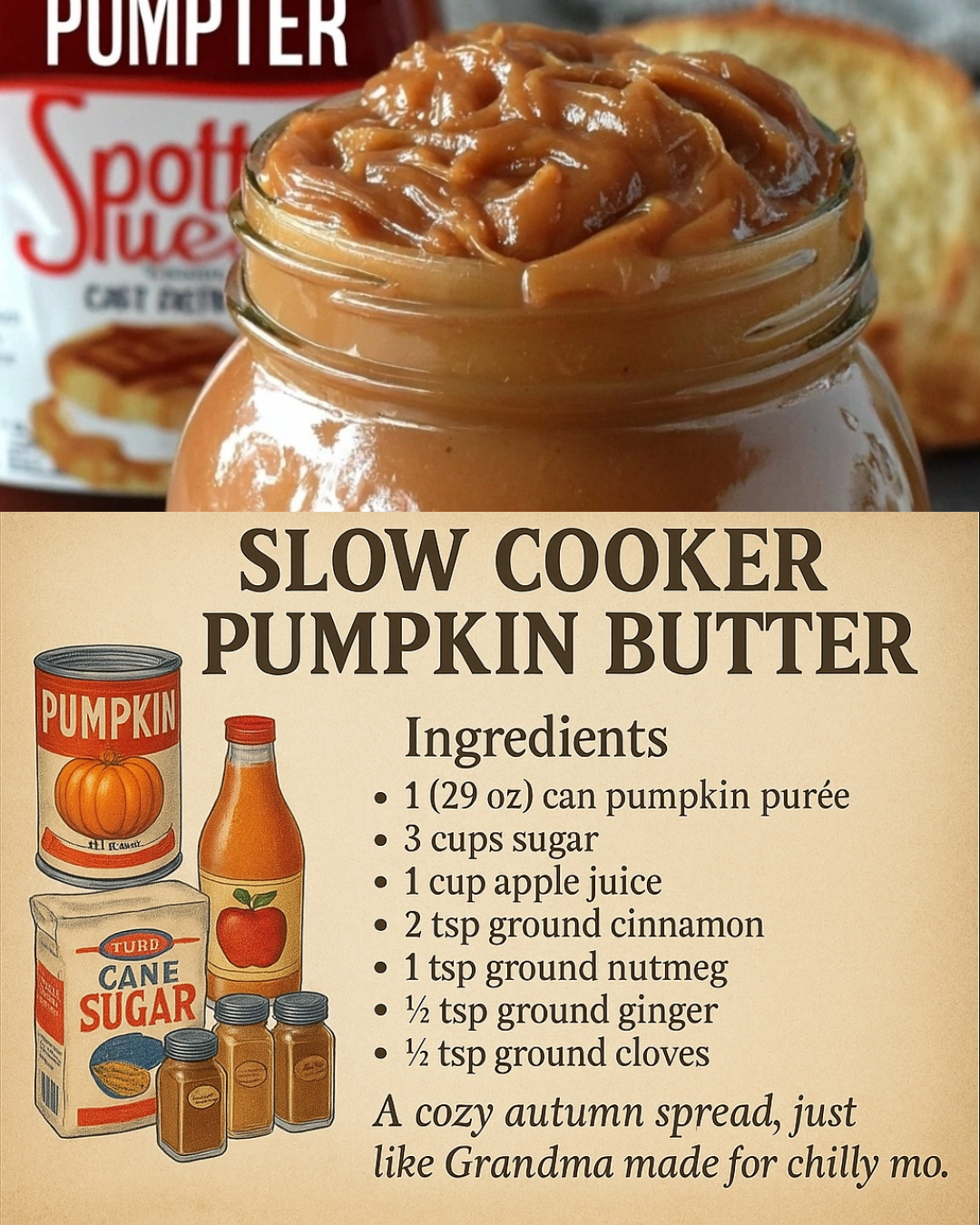 SLOW COOKER PUMPKIN BUTTER