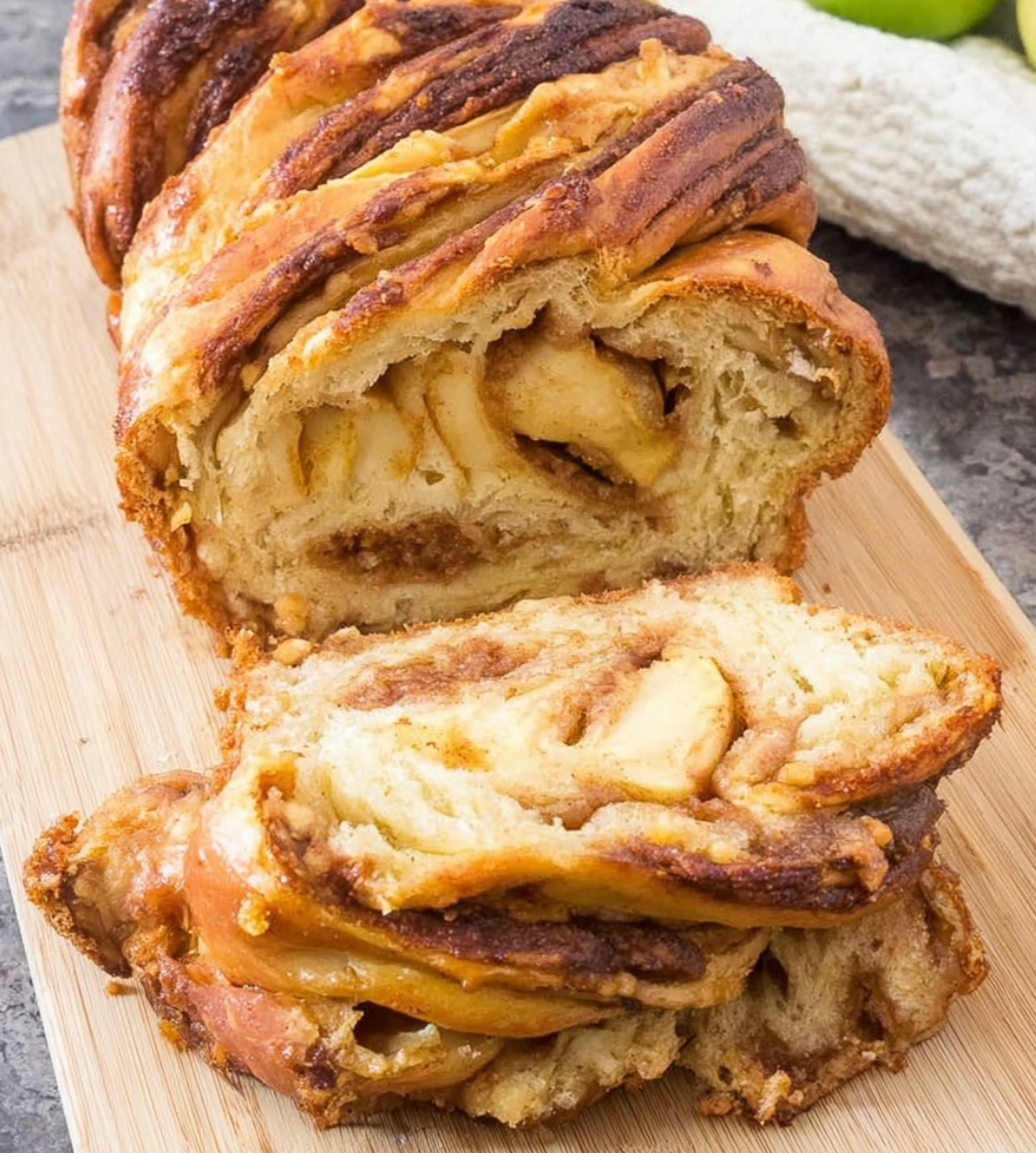 Chai-Spiced Apple Babka