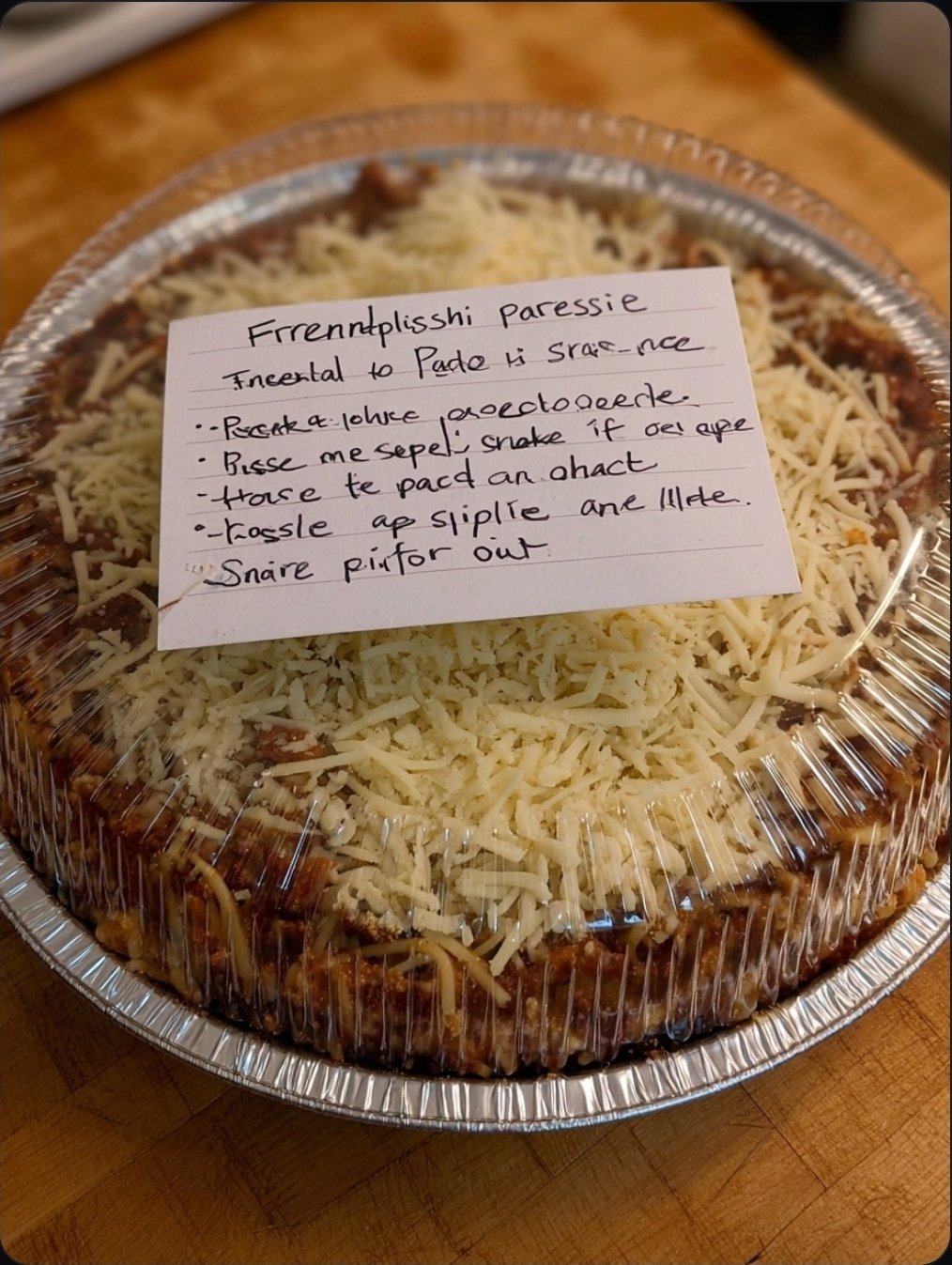 Friendship Spaghetti Pie