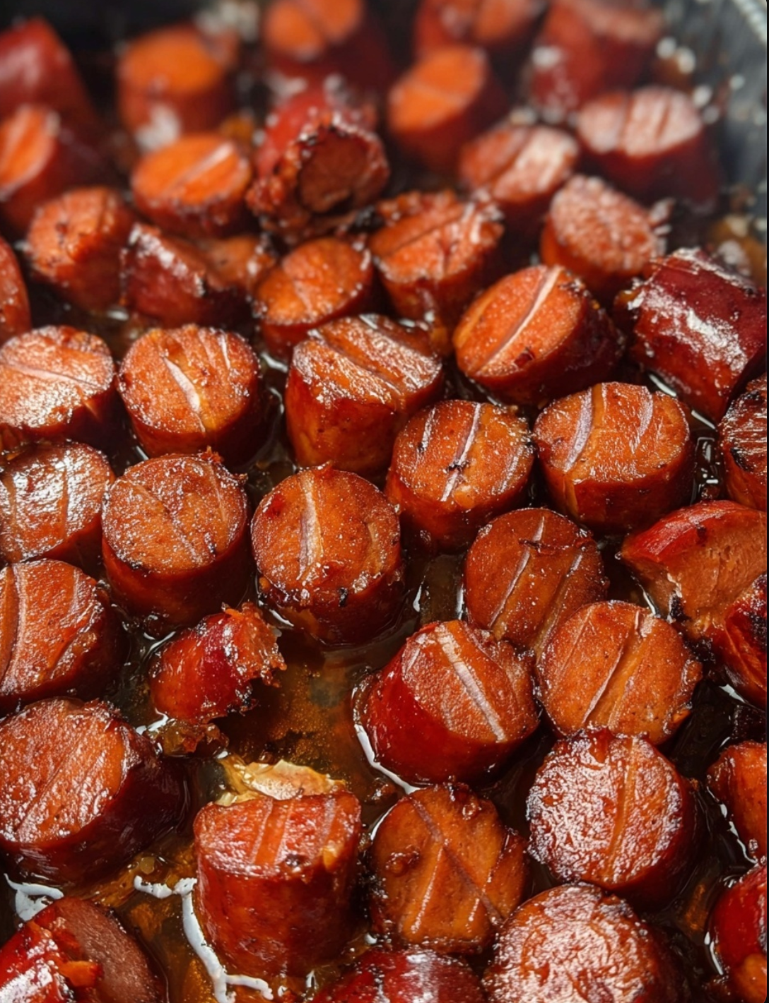 Sweet and Savory Candied Kielbasa Bites: Irresistible Party Appetizer