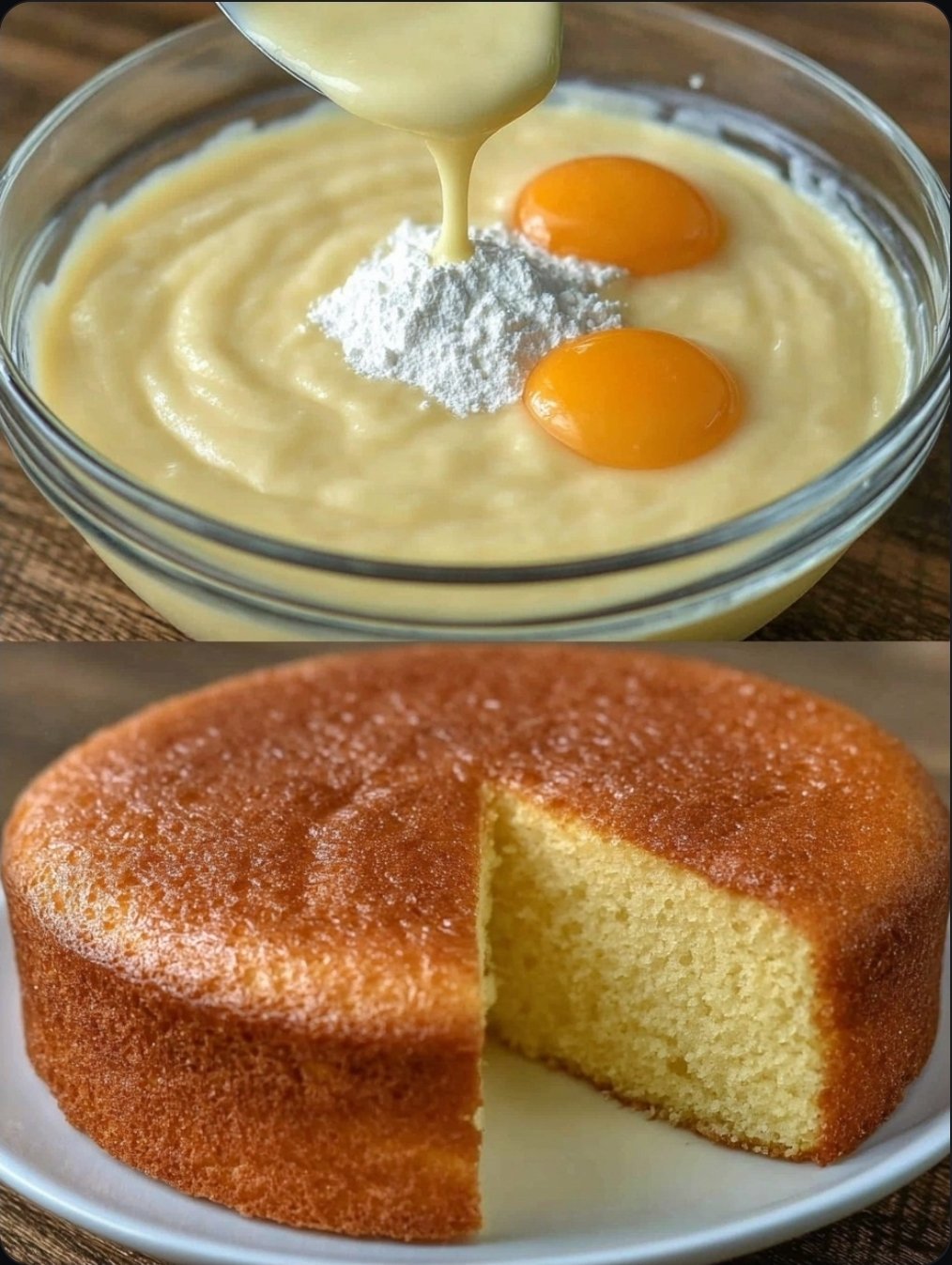 Condensed Milk Cake