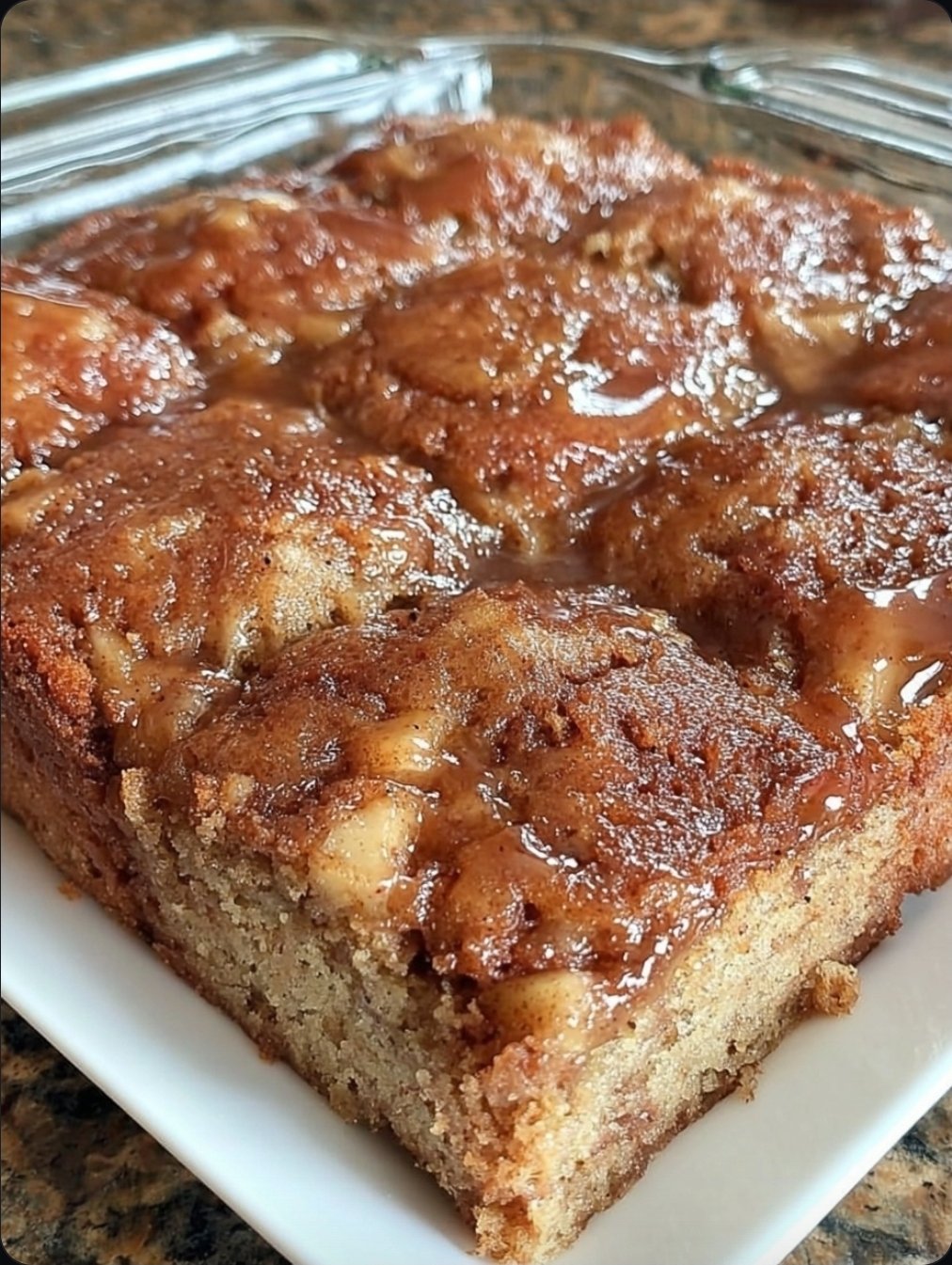 Fresh Apple Crazy Cake (No Eggs, Milk or Butter)