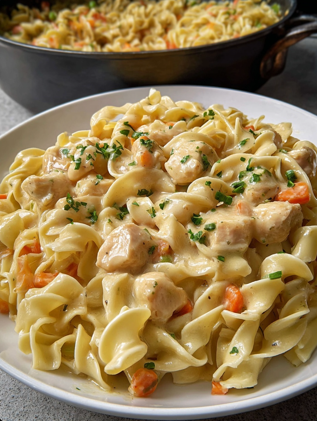 Creamy Chicken and Noodles