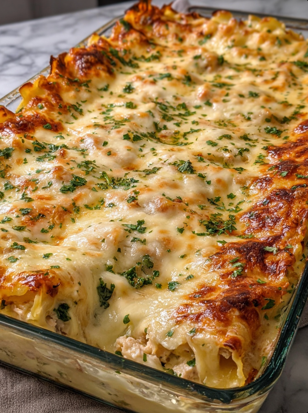 Chicken Alfredo Lasagna