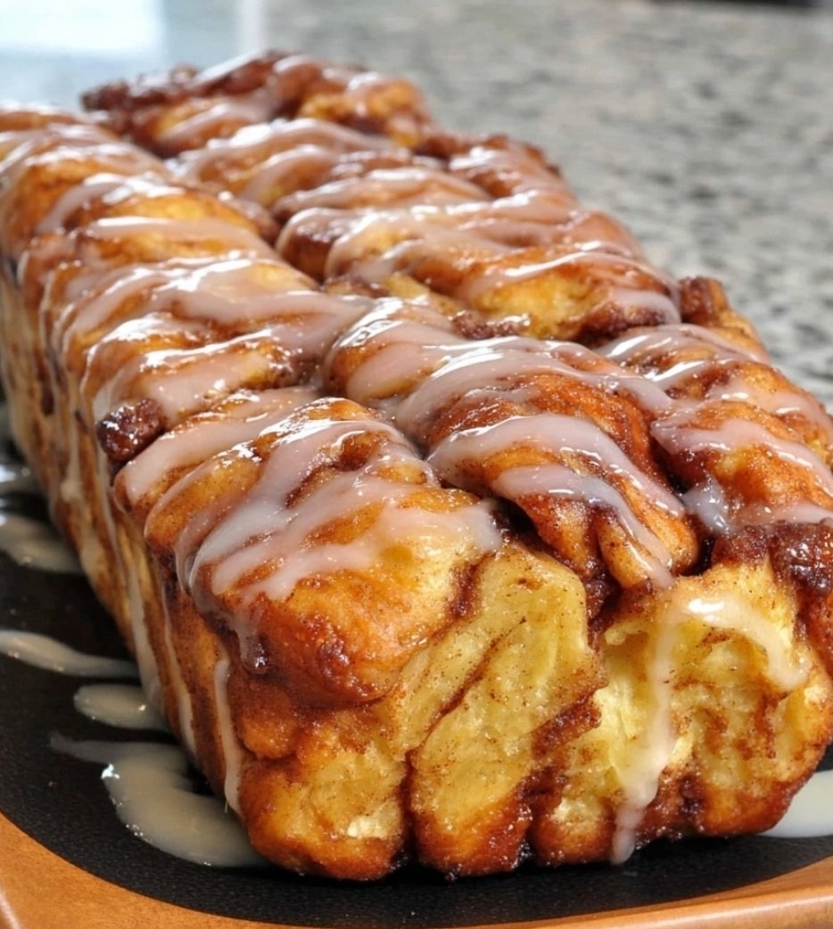 Apple Fritter Pull-Apart Bread