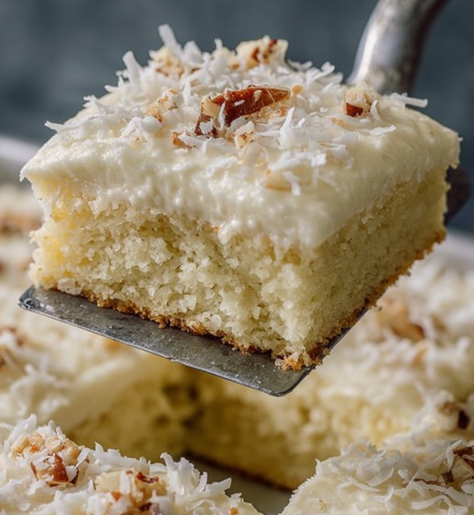 Decadent Italian Cream Sheet Cake: A Taste of Tuscany in Every Bite!