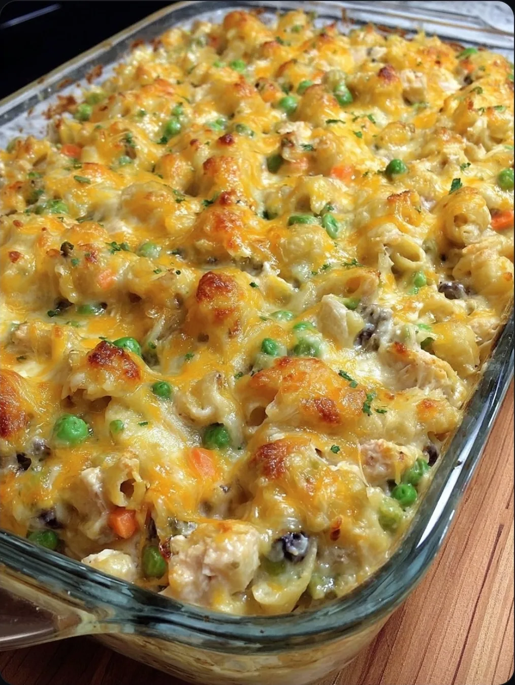 Great Grandma's Hot Chicken Salad