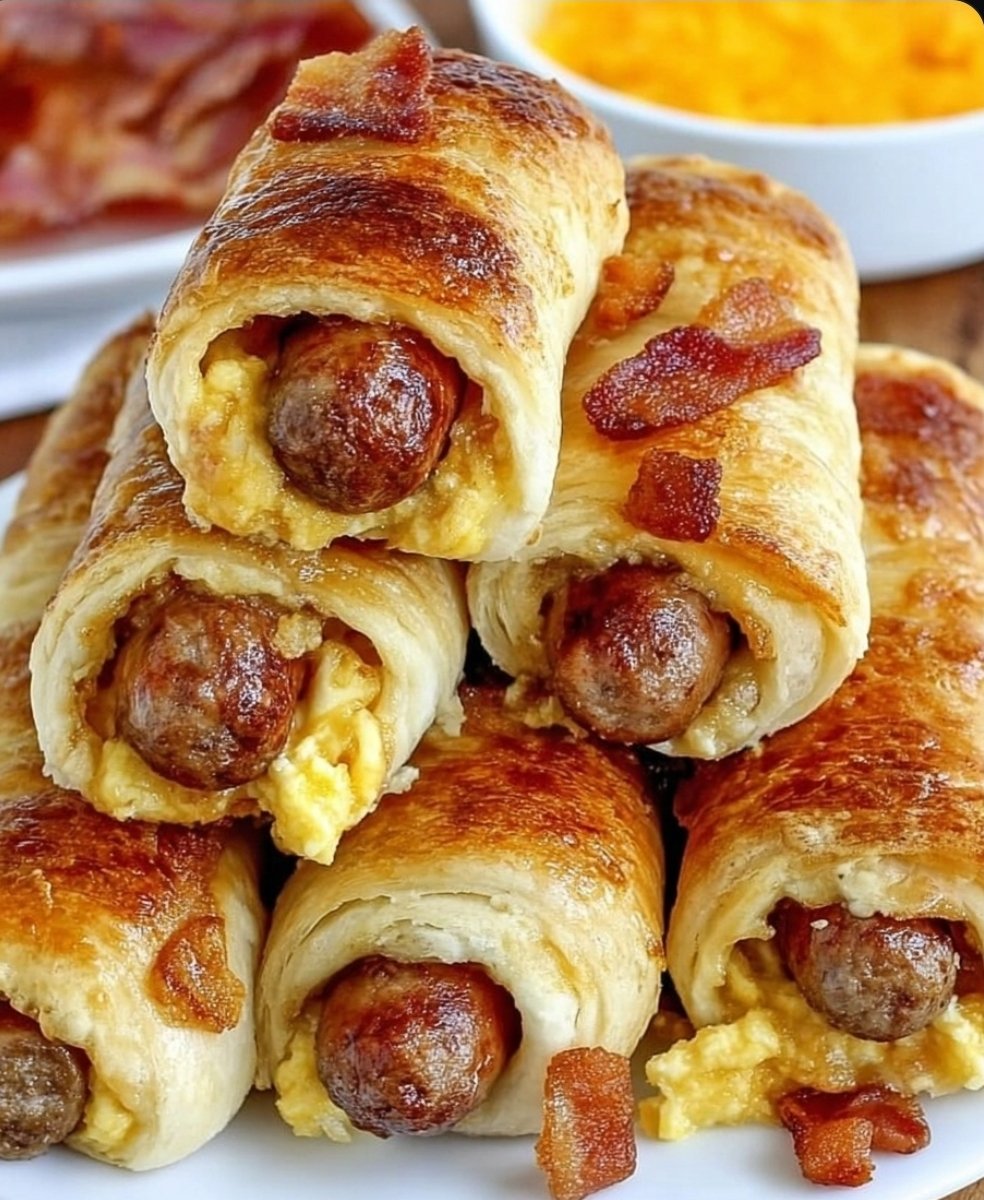 Breakfast Pigs in a Blanket