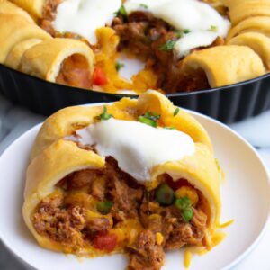 Enjoy a Delicious Tex-Mex Meal with Pillsbury’s Crescent Roll Taco Bake ...