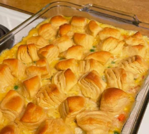 Chicken pot pie bake