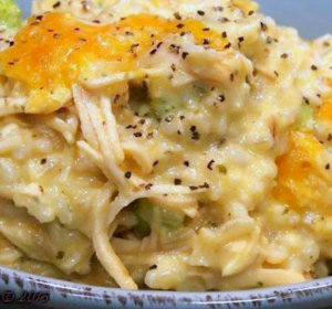 Creamy Chicken and Rice Casserole