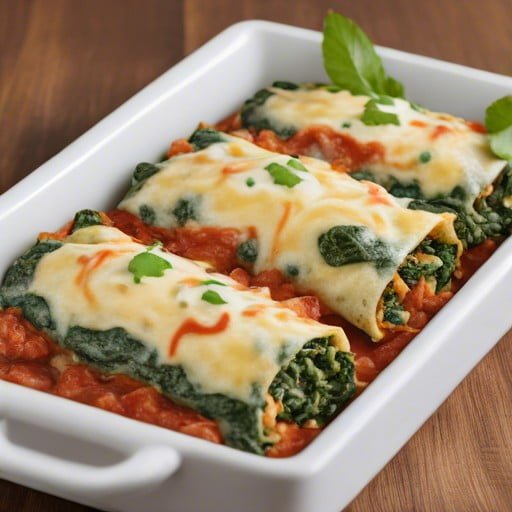 SPINACH AND CHEESE ENCHILADAS Easy Recipes