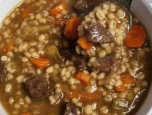 Beef and Barley Soup Recipe