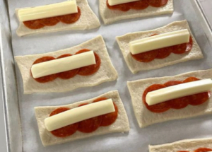HOMEMADE PIZZA STICKS