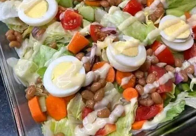 Easy 7 Layer Salad Recipe Easy Recipes Life   21e27eb6 8621 4648 98b3 5f6a5fafe24b 