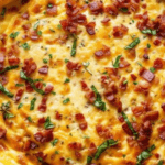 PEACH COBBLER CHEESECAKE CONES