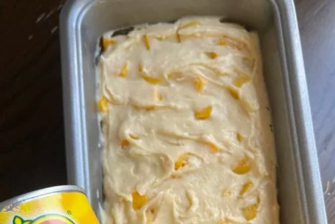 Peaches & Cream Cheese Loaf - Easy Recipes