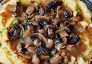 Mushroom Lentil Stew